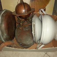 Vasi e oggetti vintage in rame e metallo