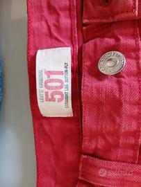 Levis 501 corti. Usati.