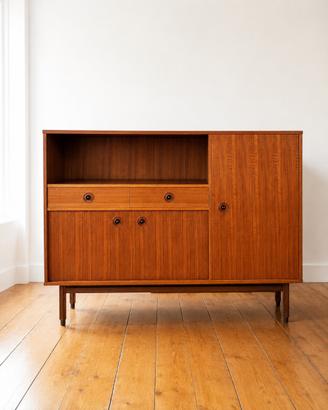 Highboard anni ’60 in teak stile scandinavo