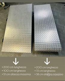 Rampe Carico/Pedane Alluminio (2pz)