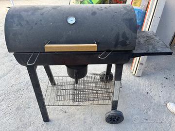 Barbecue con ruote