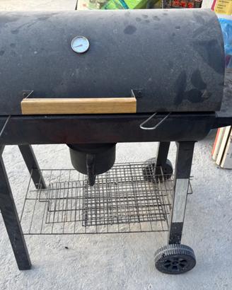 Barbecue con ruote
