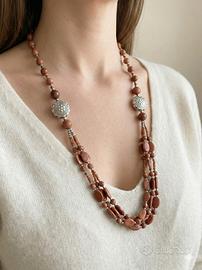 Collana con perle 