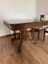 Tavolo 900  + 4 sedie velluto