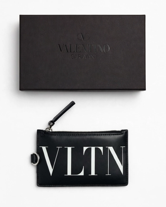Valentino Garavani VLTN card holder con zip