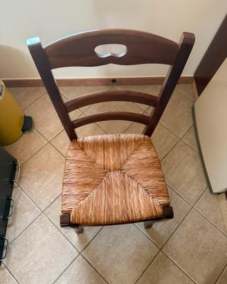 Sedia in legno