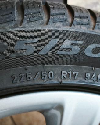 Gomme termiche+ cerchioni BMW serie 3/4