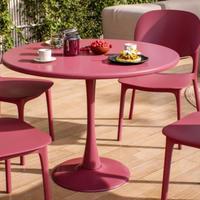 Tavolo rotondo da interno o da esterno