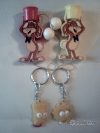 Rarissimi gadget Simpson e Hoplà Quik Nesquik