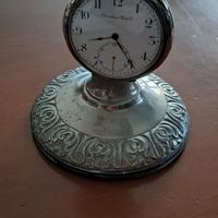 orologio antico da tasca IWC argento 900 