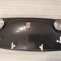 Portachiavi da parete Fiat 500 d'epoca in metallo 