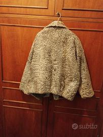 pelliccia corta , sintetica, donna invernale 