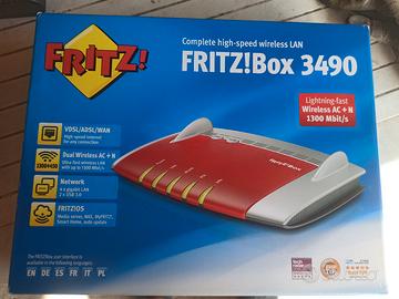 Fritz!box 3490 modem wifi 