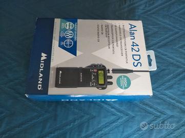 midland alan 42 ds nuovo cb veicolare  camper