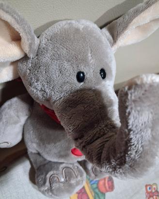 NICI peluche elefante,  morbido . 23/25 cm
