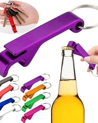 Portachiavi Apribottiglie Multiuso Tascabile