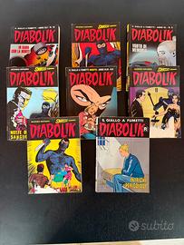 Lotto 8 albi Diabolik