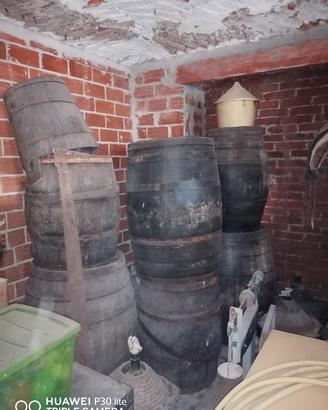 botti in legno 