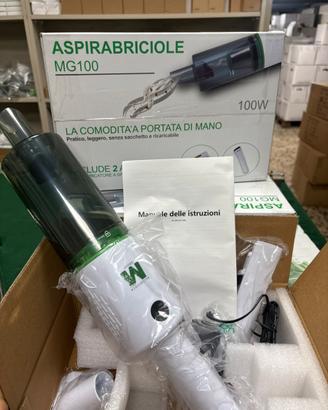 Aspirabriciole con accessori