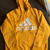 Felpa adidas gialla taglia S