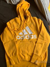 Felpa adidas gialla taglia S