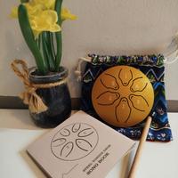 Handpan tamburo meditazione steel tongue drum 