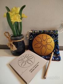 Handpan tamburo meditazione steel tongue drum 