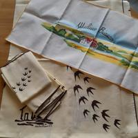 Set tavola vintage Mulino Bianco 1975 e runner