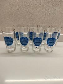 Set 8 bicchieri vintage Amarena Fabbri 