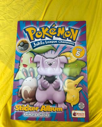 Album figurine pokemon completo