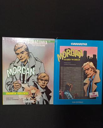 2 fumetti d'autore vintage Morgan anni 1995/96