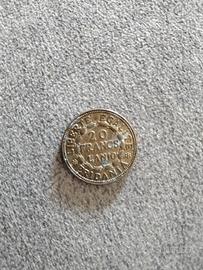 moneta Repubblica Subalpina 1801