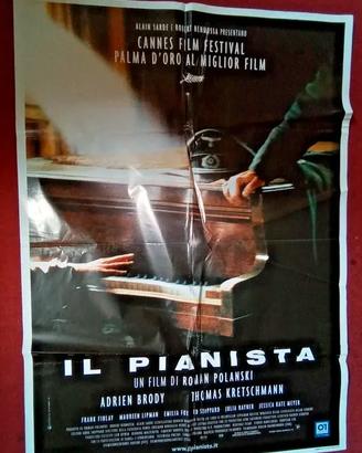 Il Pianista Poster Manifesto Cinema 140 x 100 cm