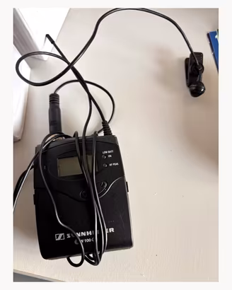 Sennheiser ew 100 G3 – Radiomicrofono wireless con