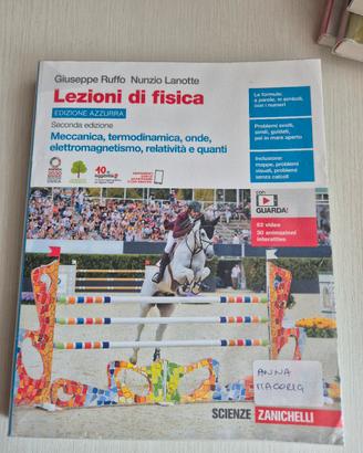 Lezioni di fisica ed. azzurra Zanichelli