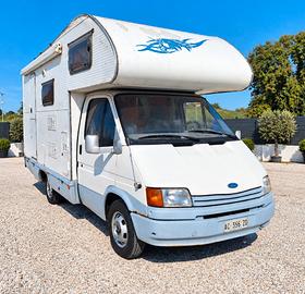  FORD TRANSIT 1989 2.5 MANSARDATO 6 POSI LETTO 