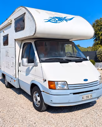  FORD TRANSIT 1989 2.5 MANSARDATO 6 POSI LETTO 