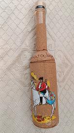 Bottiglia in sughero artigianato SARDEGNA