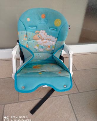 Seggiolino da allacciare a sedia