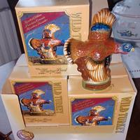 SCATOLA 4 MIGNON CERAMICA WILD TURKEY VUOTE