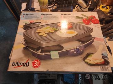 PIASTRA PER CARNE E RACLETTE