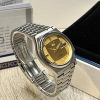 Seiko 5 Automatic “Checkered Gold” Vintage 7009A