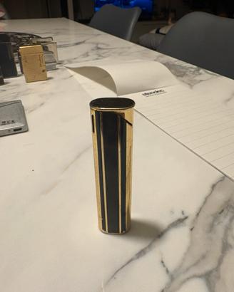 Accendino Dunhill slim vintage placcato oro