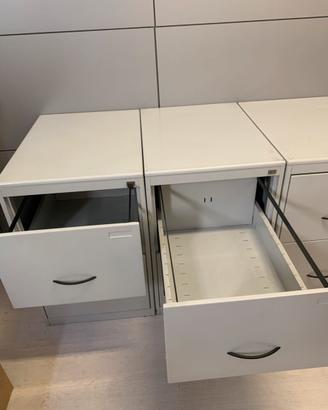 Classificatore a 2 cassetti in metallo
