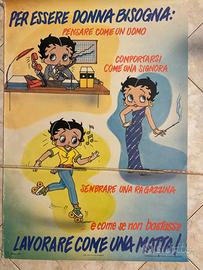 Poster vintage Betty Boop