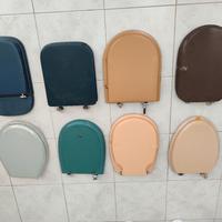 copriwater sedile wc colorati vintage 