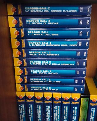 VHS dragon ball the movie collection serie complet