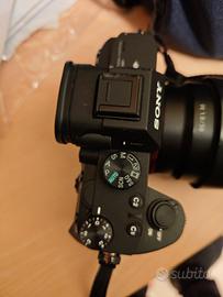 Sony alpha 7iii con obiettivi 