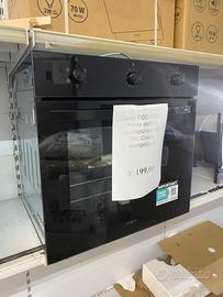 Forno ventilato candy nero NUOVO