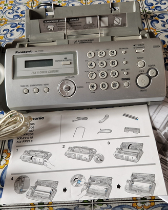Telefono/Fax Panasonic KX-FP205